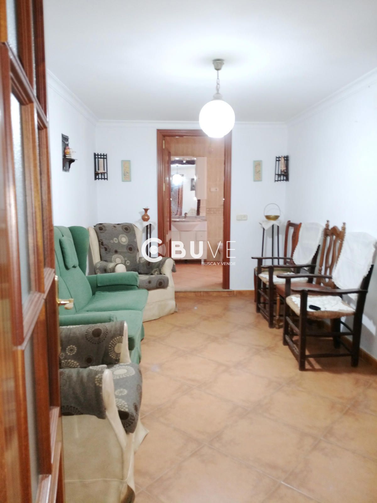 Sala d'estar de Casa adosada en venda en Teba amb Traster i Moblat