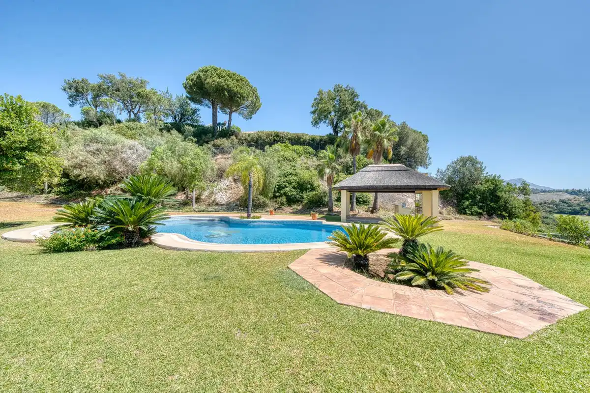 Jardín de Casa o chalet de alquiler en Benahavís con Aire acondicionado, Jardín privado y Terraza