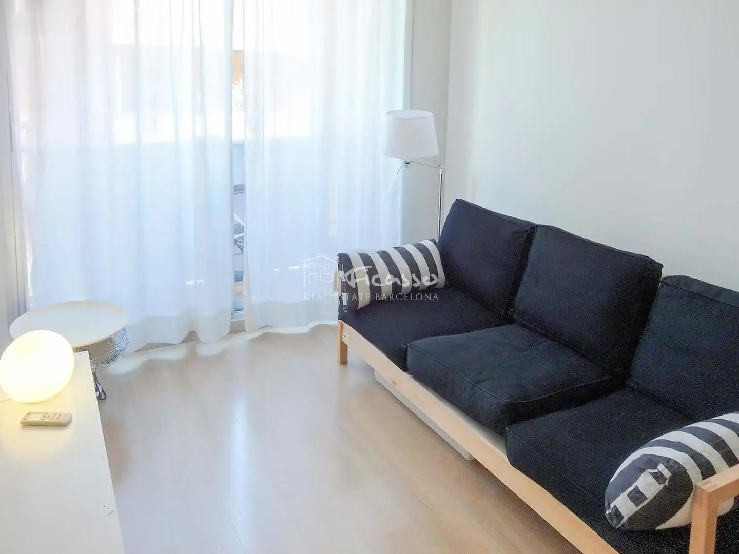 Sala de estar de Piso en venta en Barcelona con Aire acondicionado, Calefacción y Parquet