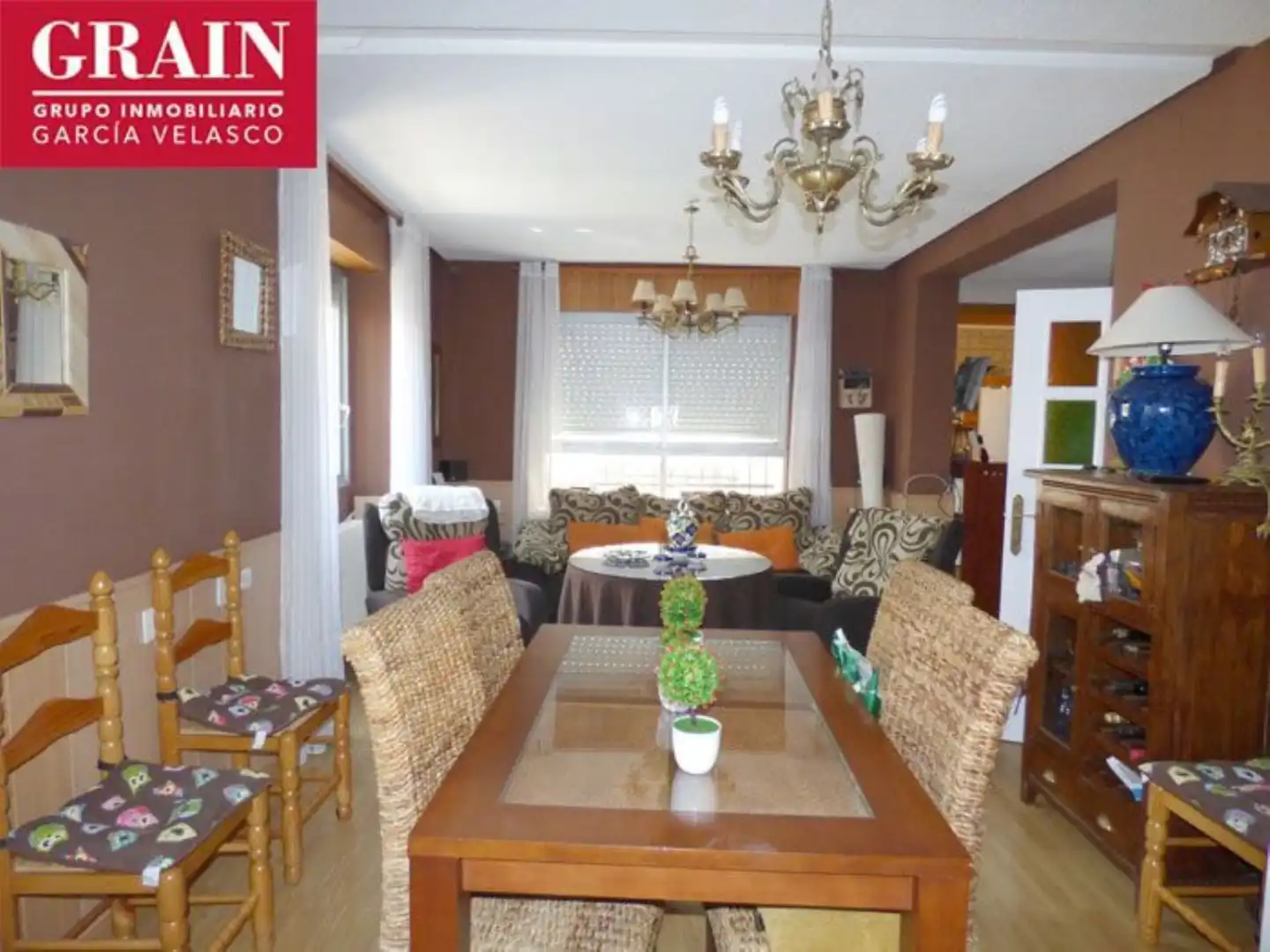 Sala de estar de Casa o chalet en venta en Albacete con Calefacción, Jardín privado y Terraza