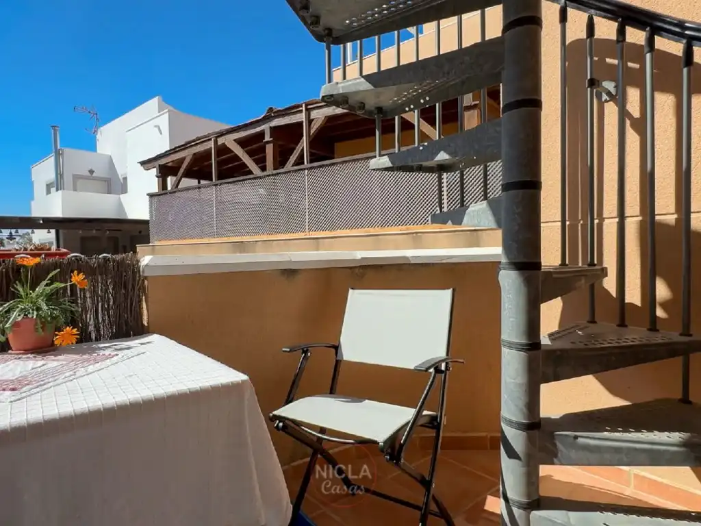 Terraza de Apartamento en venta en Cuevas del Almanzora con Aire acondicionado, Terraza y Amueblado