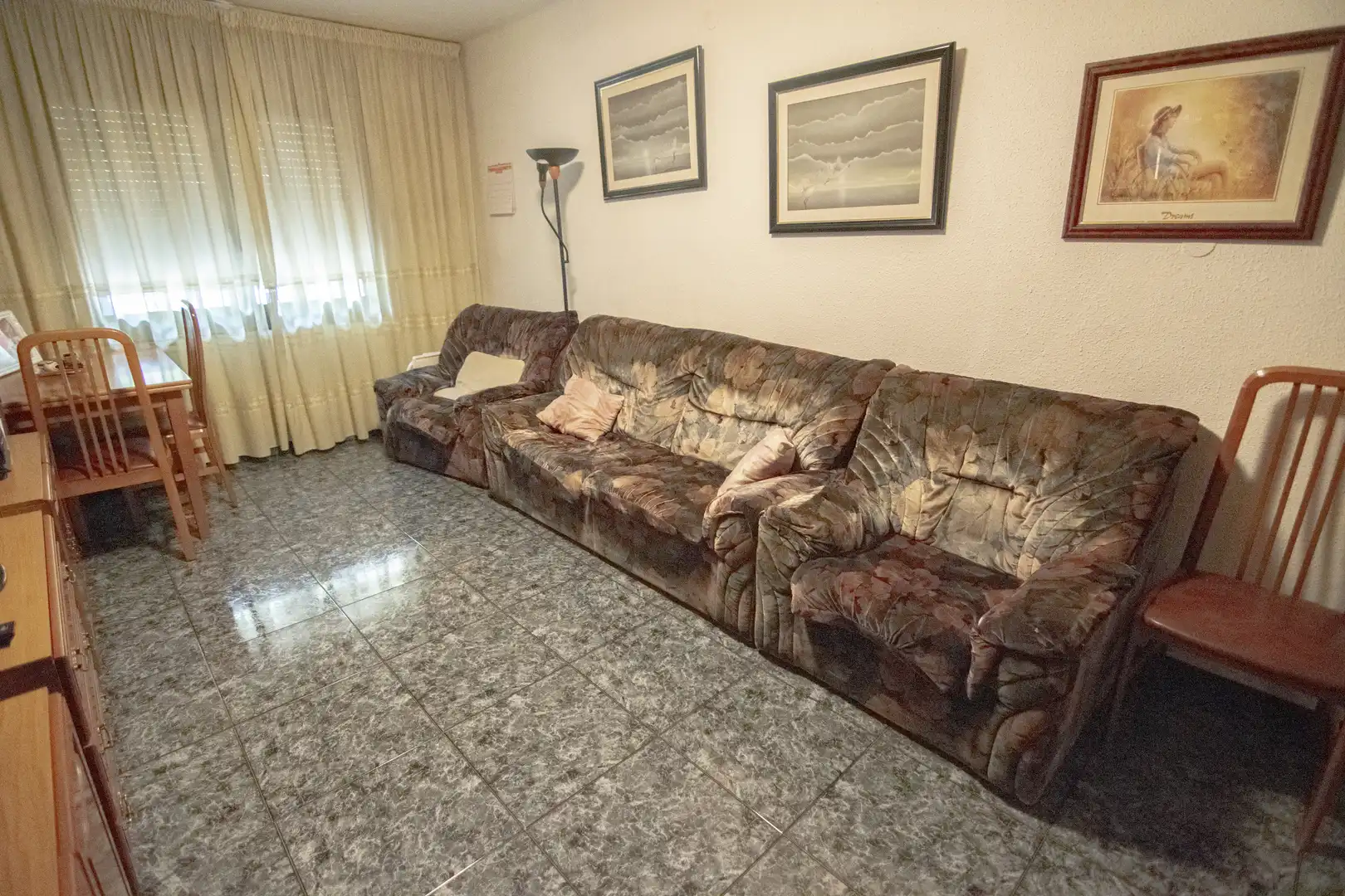 Sala de estar de Piso en venta en Barcelona