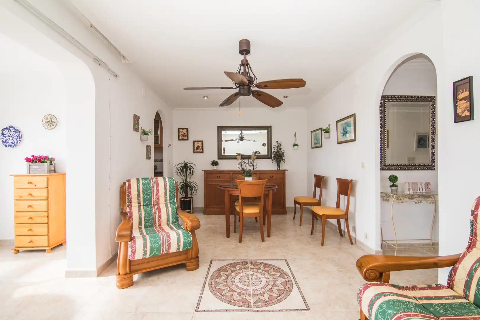 Dining room of Flat for sale in Santa Pola  with Furnished