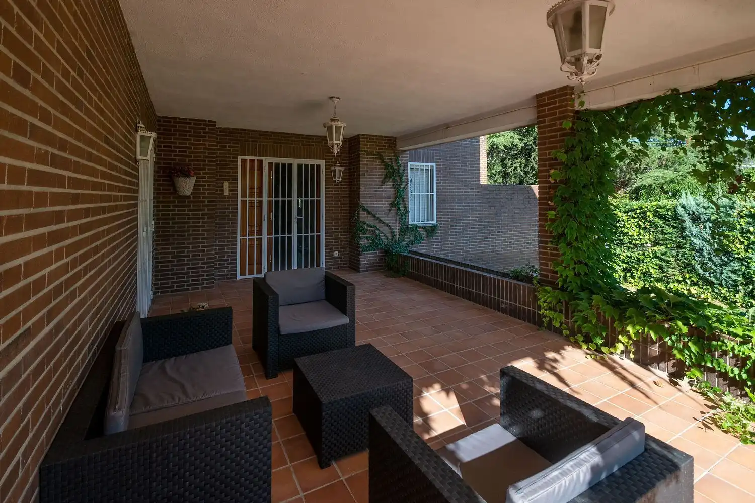 Terrace of Study for rent in Villanueva de la Cañada  with Air Conditioner, Private garden and Terrace