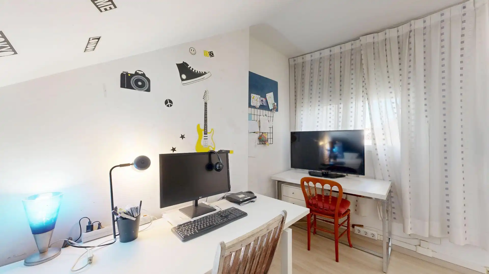 Schlafzimmer von Dachboden zum Verkauf in Valencia mit Terrasse