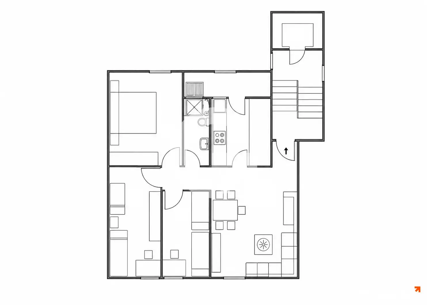 Flat for sale in L'Hospitalet de Llobregat  with Furnished, Oven and Washing machine
