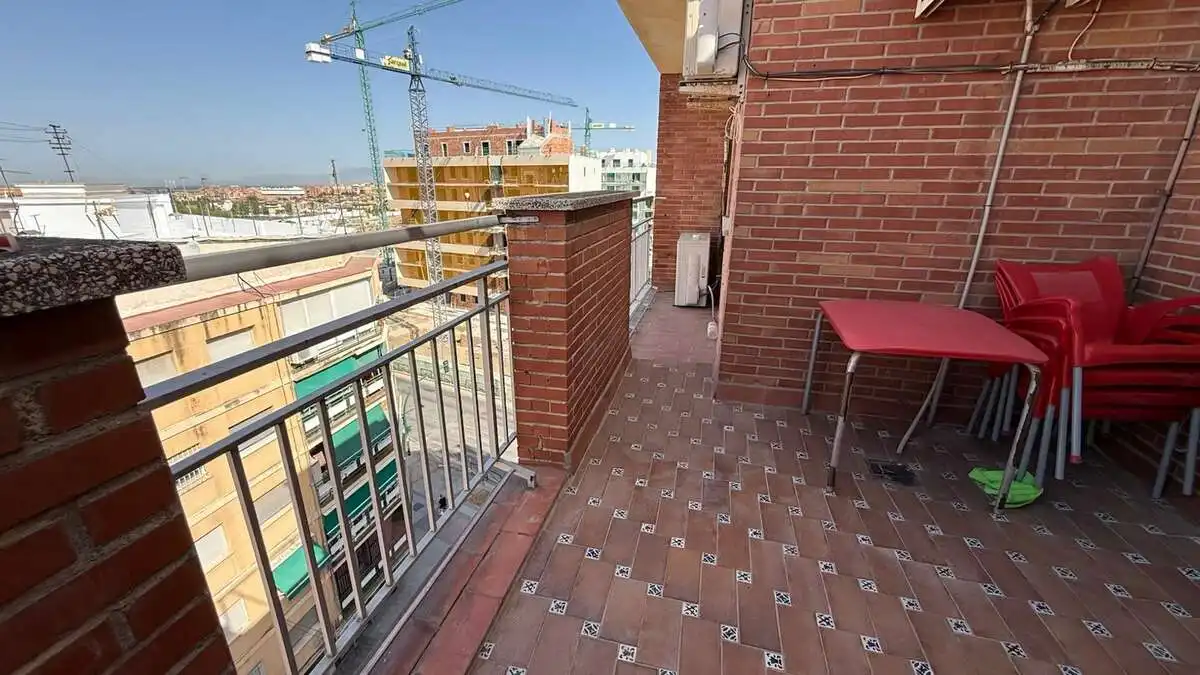 Terrasse von Dachboden zum Verkauf in Granada mit Klimaanlage, Heizung und Terrasse