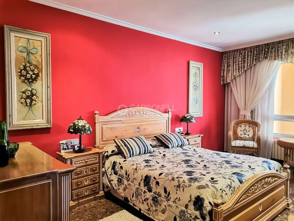 Bedroom of Houses for sale in Alcoy / Alcoi  with Air Conditioner, Heating and Terrace
