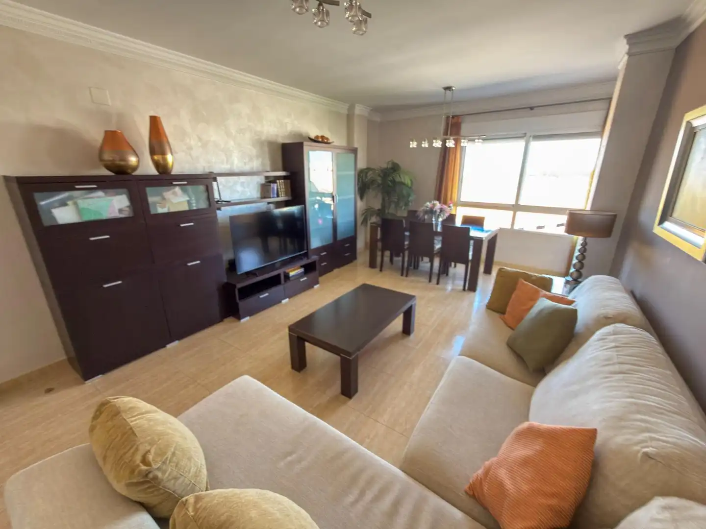 Sala de estar de Piso en venta en Callosa de Segura con Aire acondicionado, Trastero y Balcón