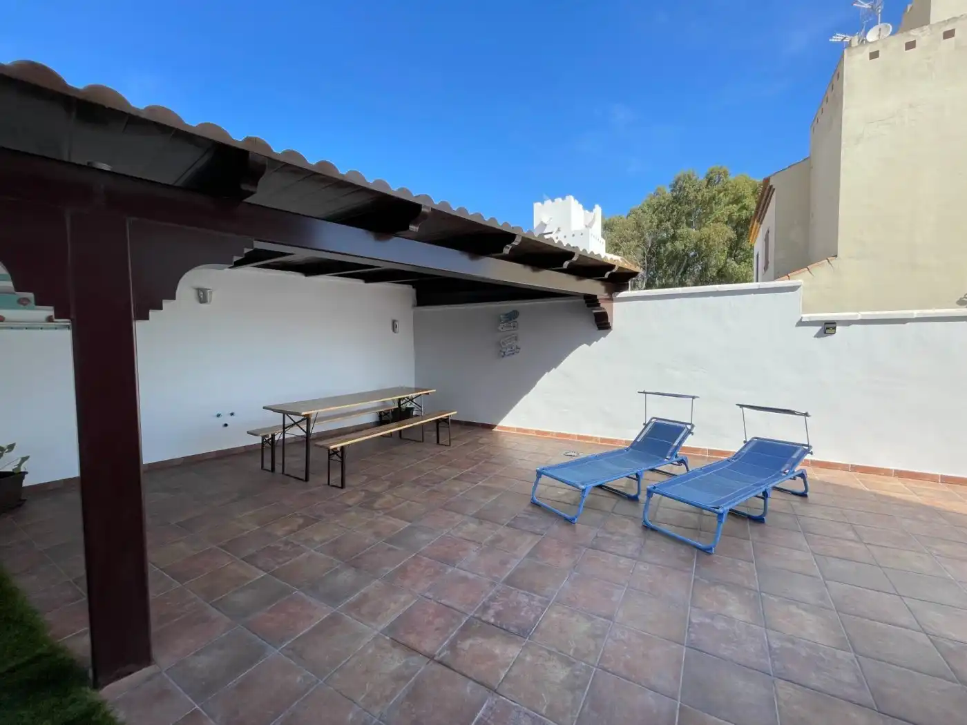 Terrassa de Casa adosada en venda en Sanlúcar de Barrameda amb Aire condicionat