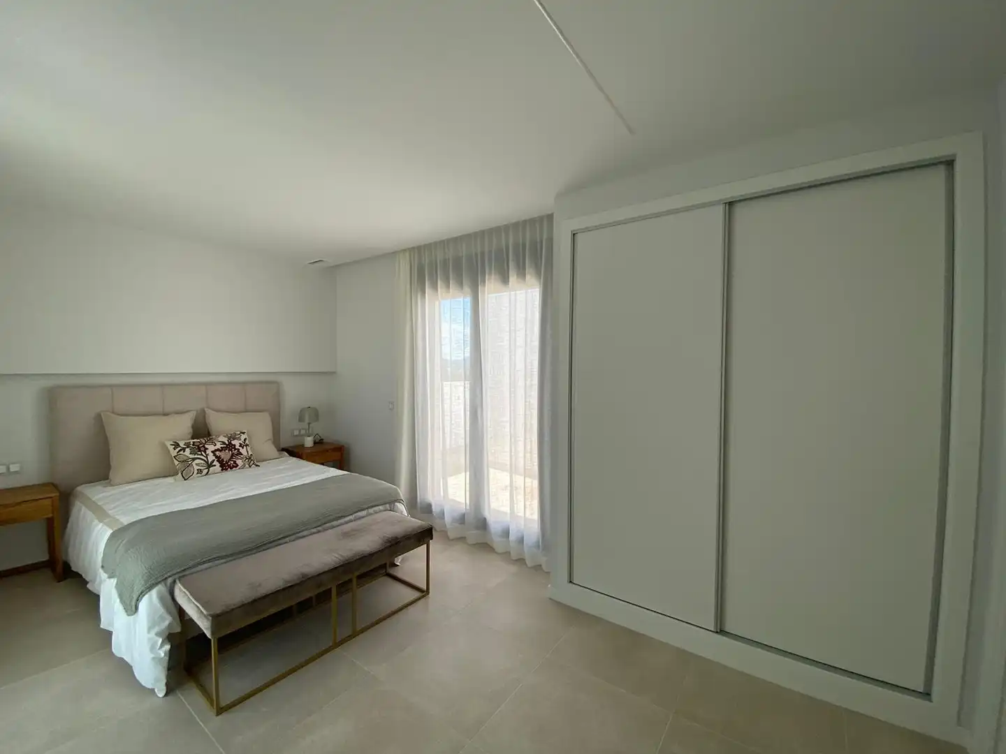 Schlafzimmer von Dachboden zum Verkauf in Dénia mit Terrasse, Abstellraum und Gemeinschaftspool