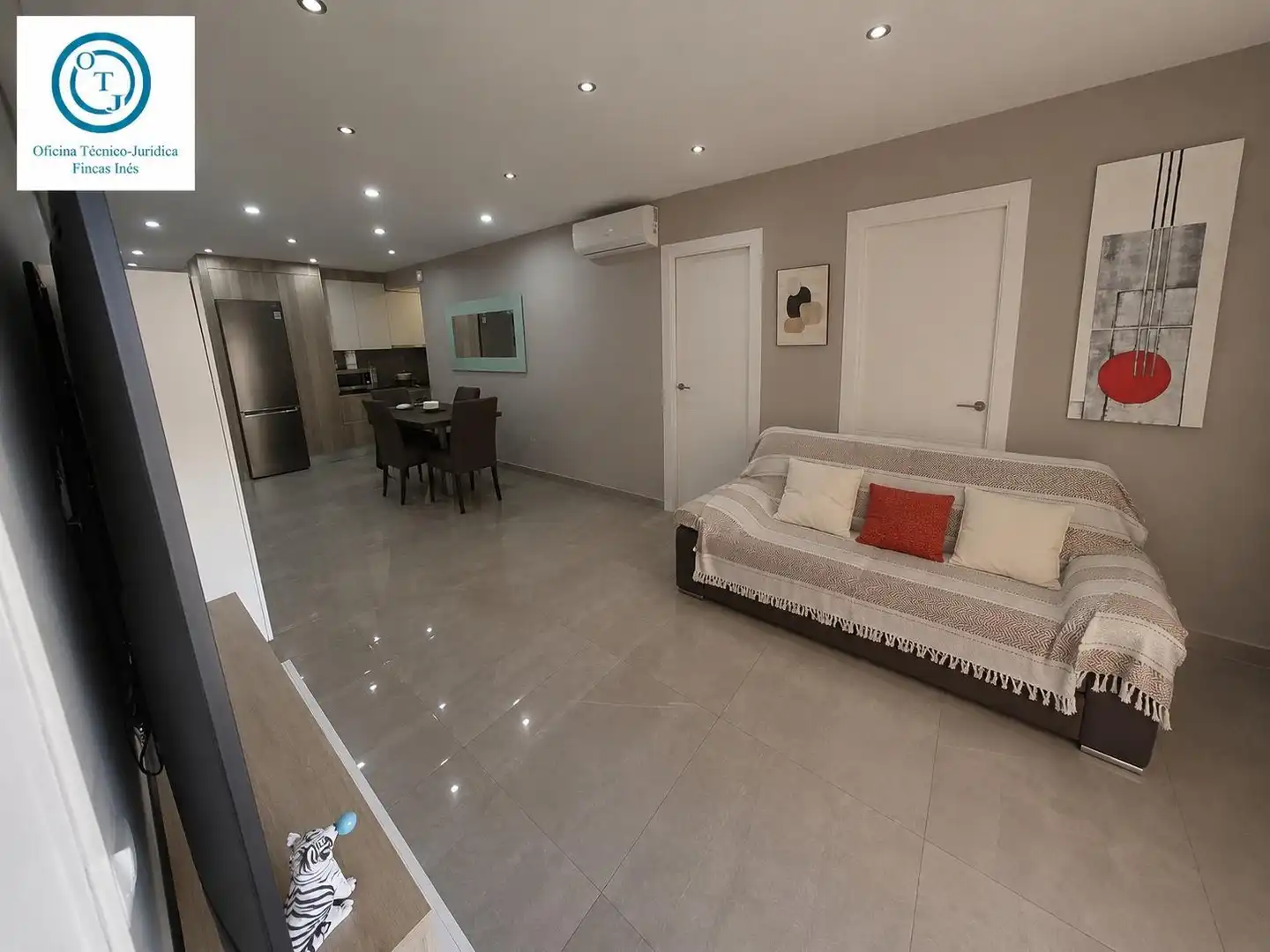 Sala de estar de Piso de alquiler en Mollet del Vallès con Aire acondicionado y Balcón