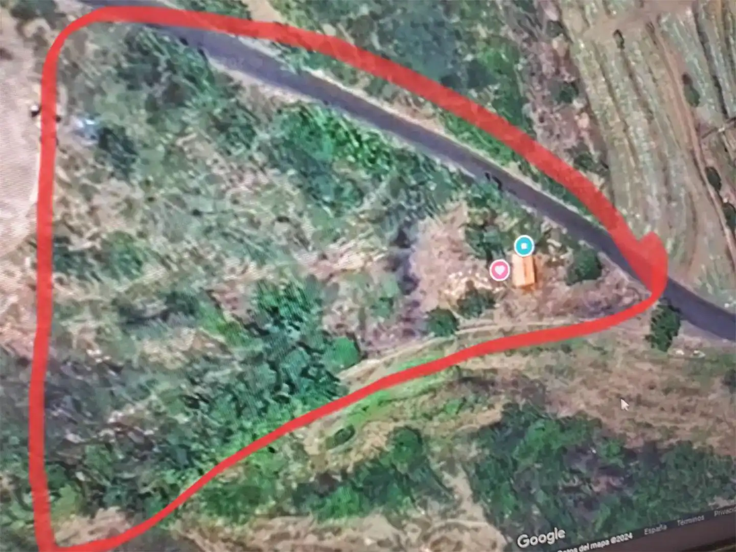 Finca rústica en venta en Puntagorda