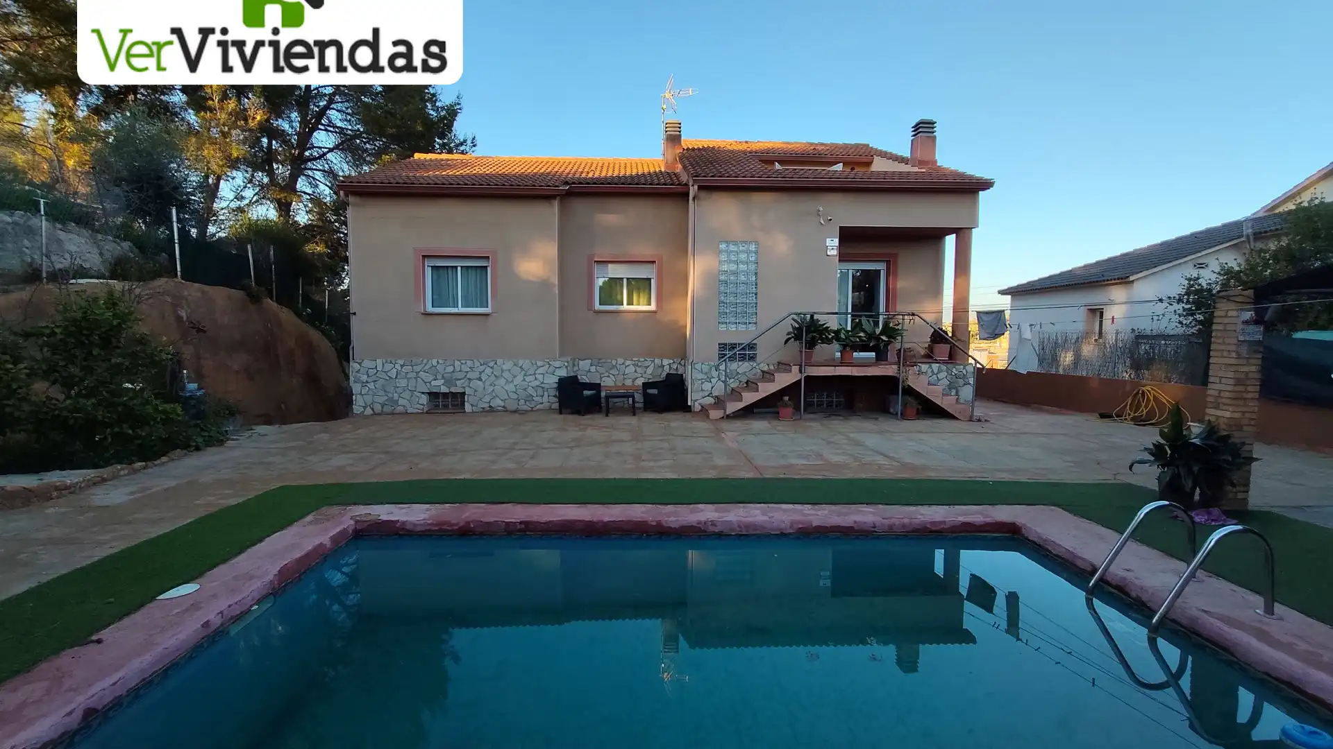 Jardín de Casa o chalet en venta en Piera con Aire acondicionado, Calefacción y Jardín privado