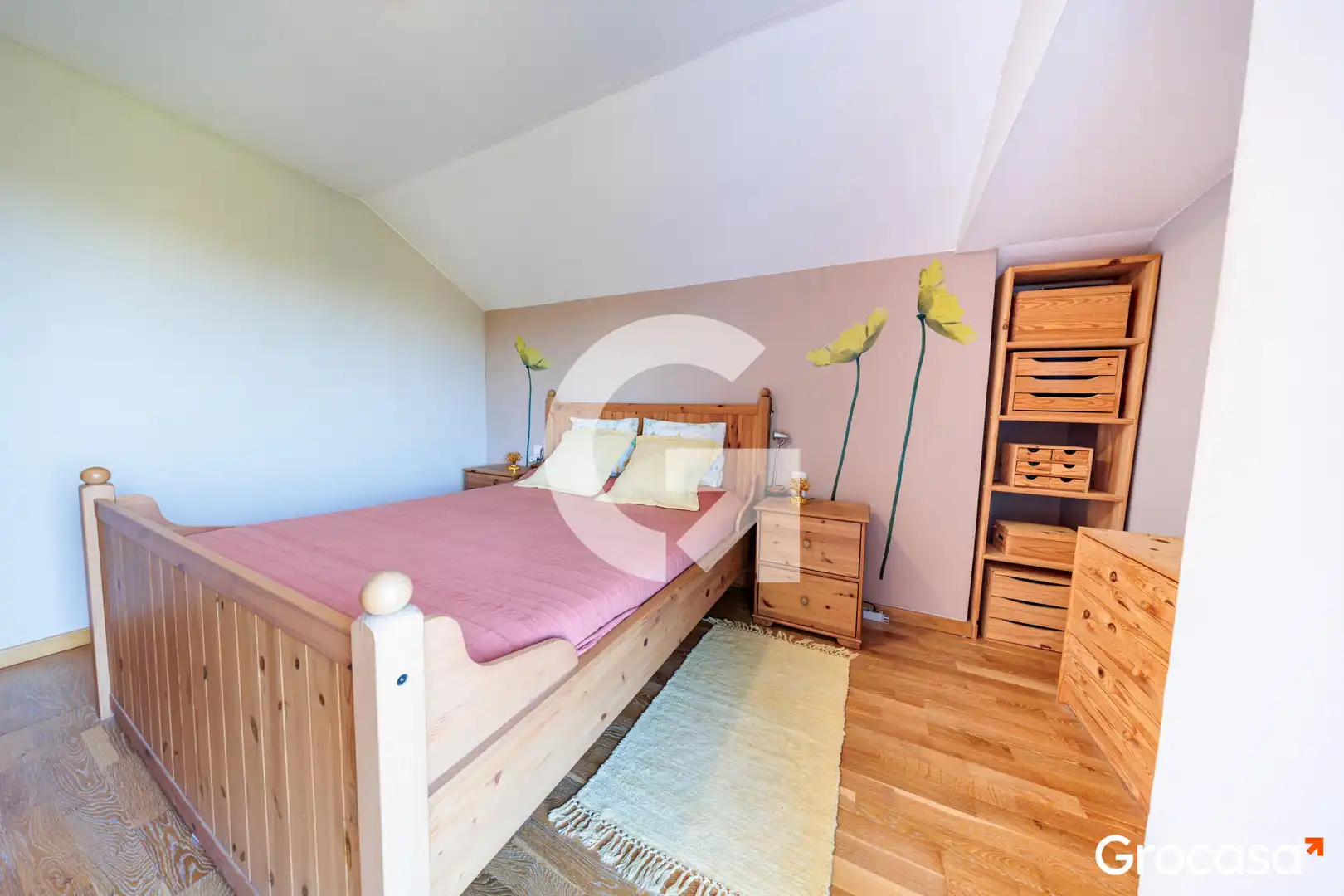 Dormitori de Casa o xalet en venda en Castellar del Vallès amb Aire condicionat, Calefacció i Jardí privat