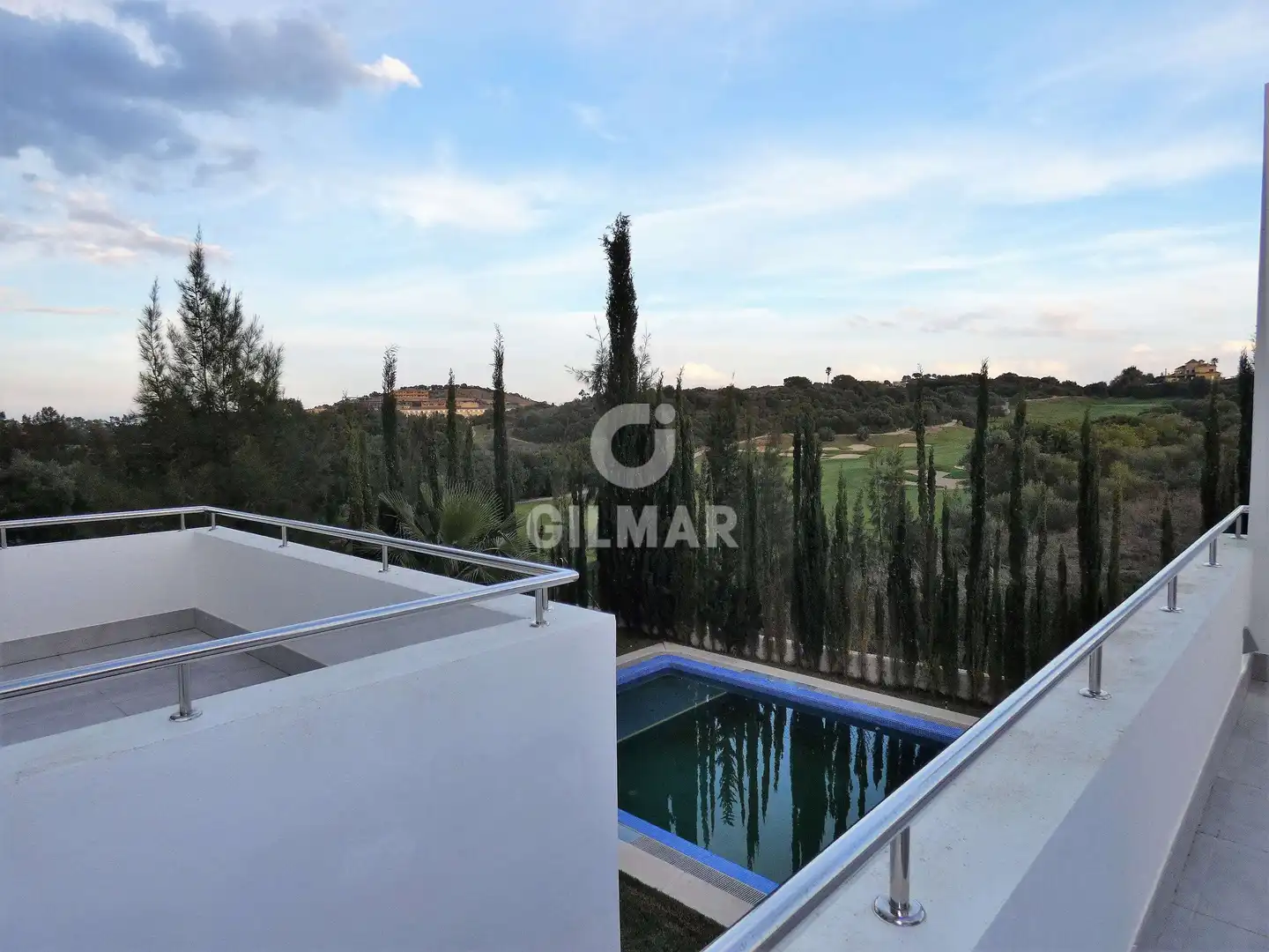 Terrace of Houses for sale in Jerez de la Frontera  with Heating, Private garden and Swimming Pool