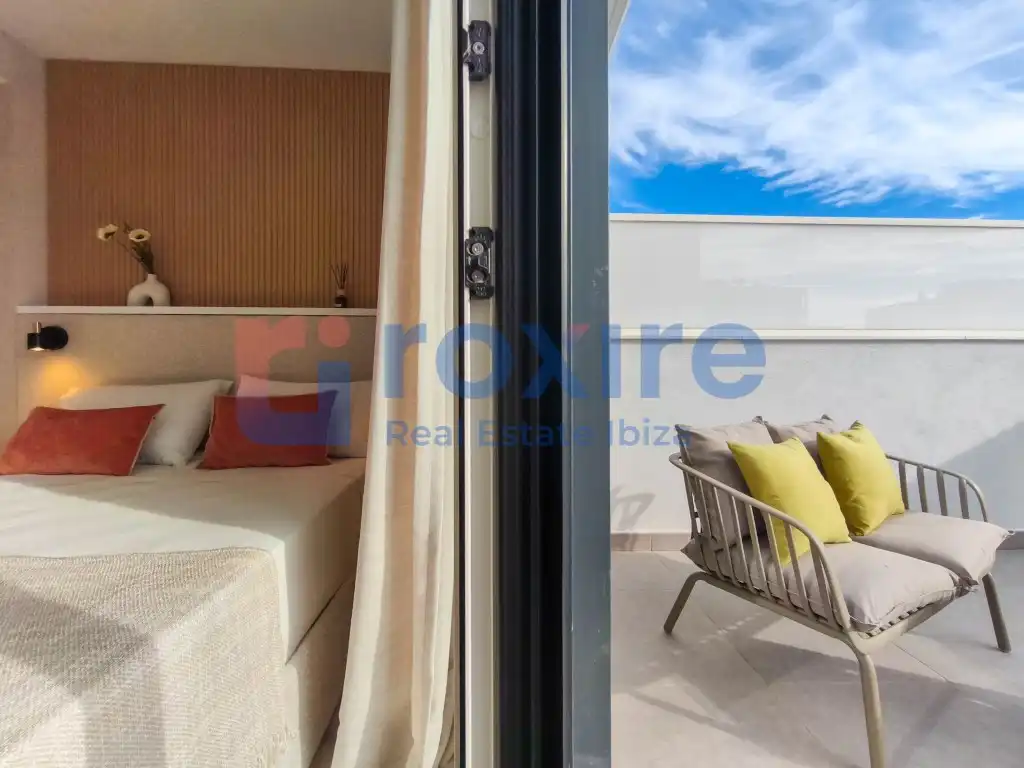 Terrassa de Dúplex de lloguer en Eivissa amb Aire condicionat, Calefacció i Terrassa