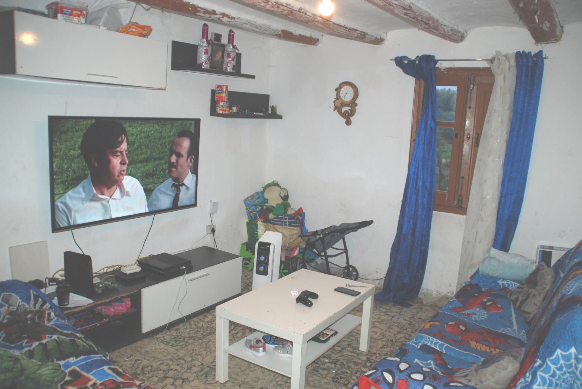 Living room of Country house for sale in Almunia de San Juan  with Furnished