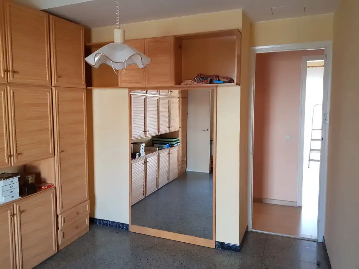 Schlafzimmer von Wohnung zur Miete in La Vall d'en Bas mit Privatgarten, Abstellraum und Möbliert