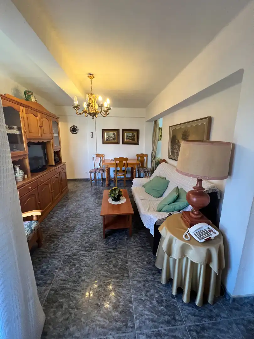 Living room of Flat for sale in Sagunto / Sagunt  with Air Conditioner, Heating and Balcony