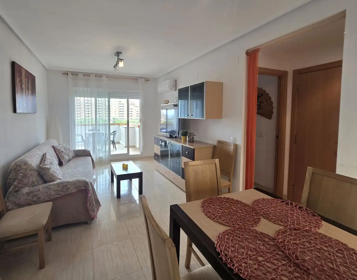 Sala d'estar de Apartament en venda en Oropesa del Mar / Orpesa amb Aire condicionat, Calefacció i Terrassa