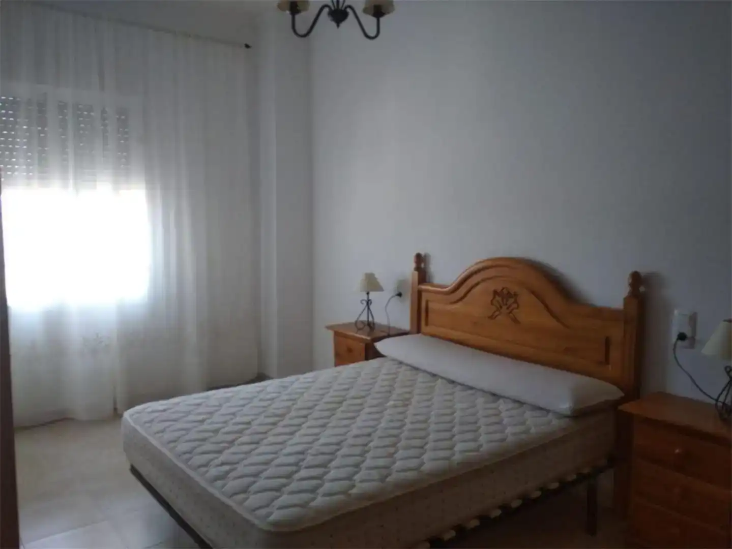 Schlafzimmer von Wohnung zur Miete in Fregenal de la Sierra mit Klimaanlage und Balkon