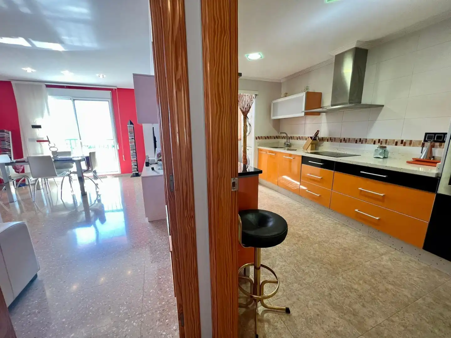 Cocina de Ático de alquiler en Elche / Elx con Aire acondicionado, Calefacción y Terraza