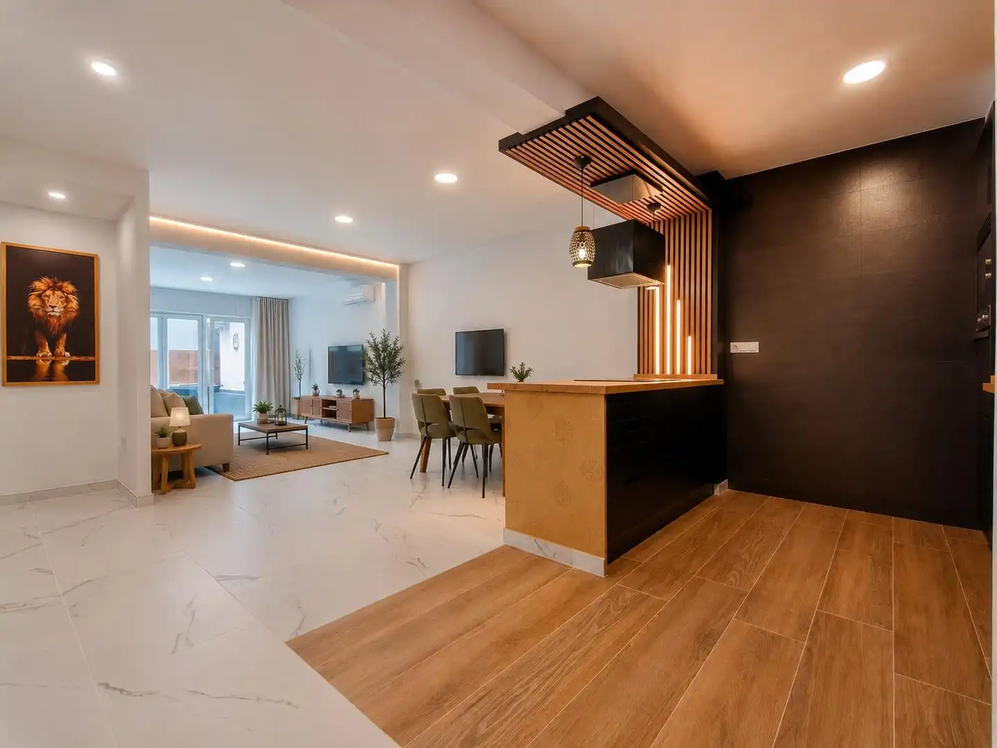 Sala d'estar de Pis en venda en Silla amb Aire condicionat, Calefacció i Terrassa