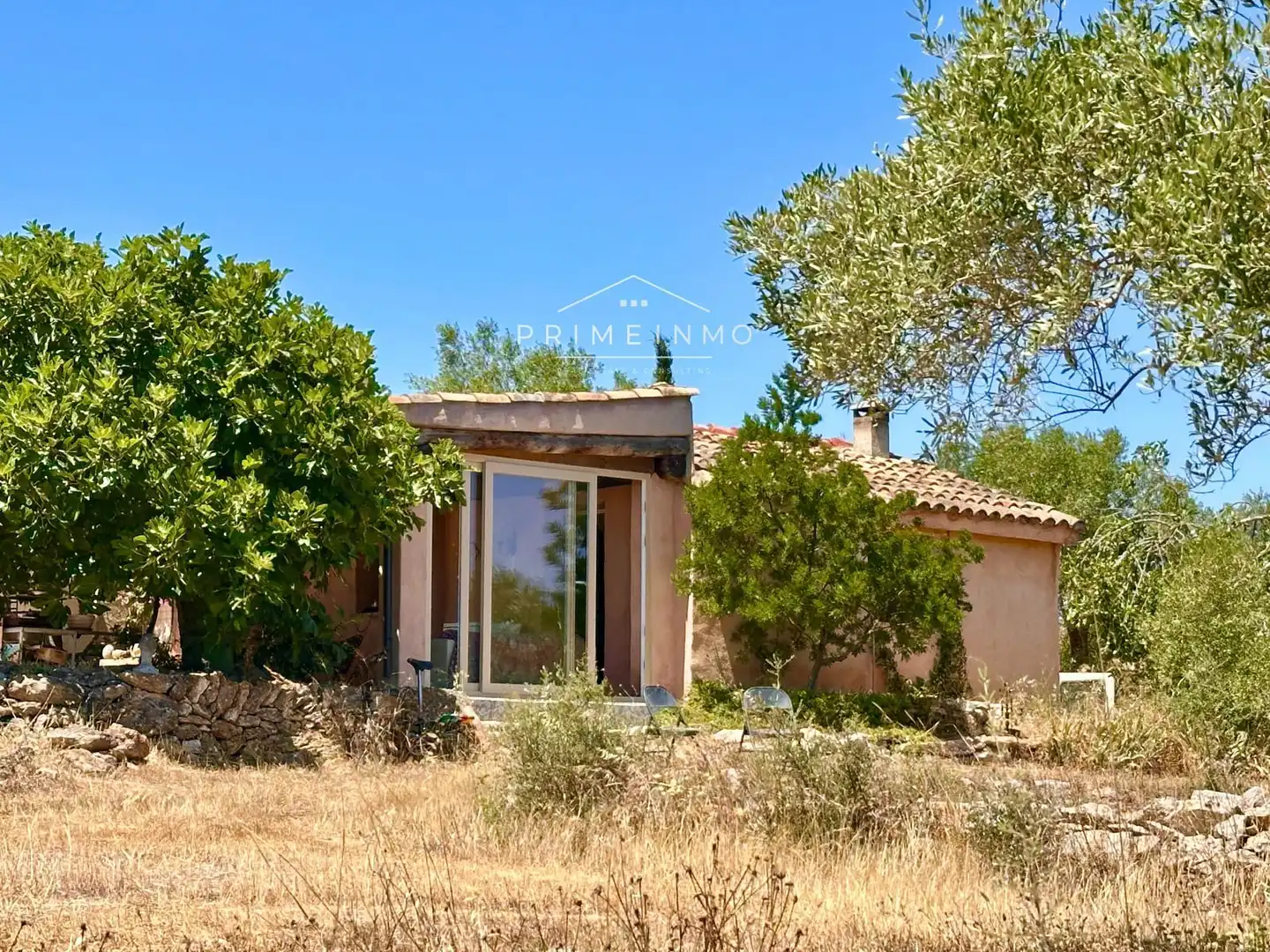 Vista exterior de Finca rústica en venda en El Perelló amb Terrassa, Traster i Piscina
