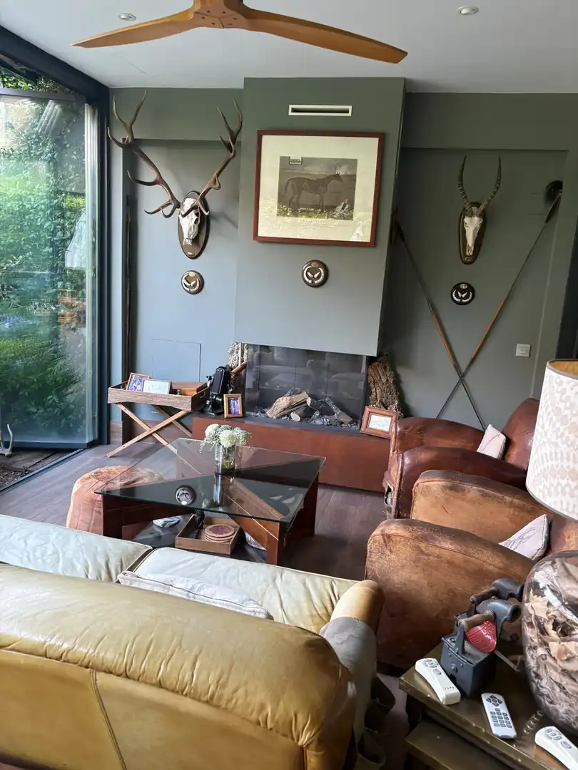 Sala de estar de Casa o chalet en venta en Madrid con Aire acondicionado, Calefacción y Trastero