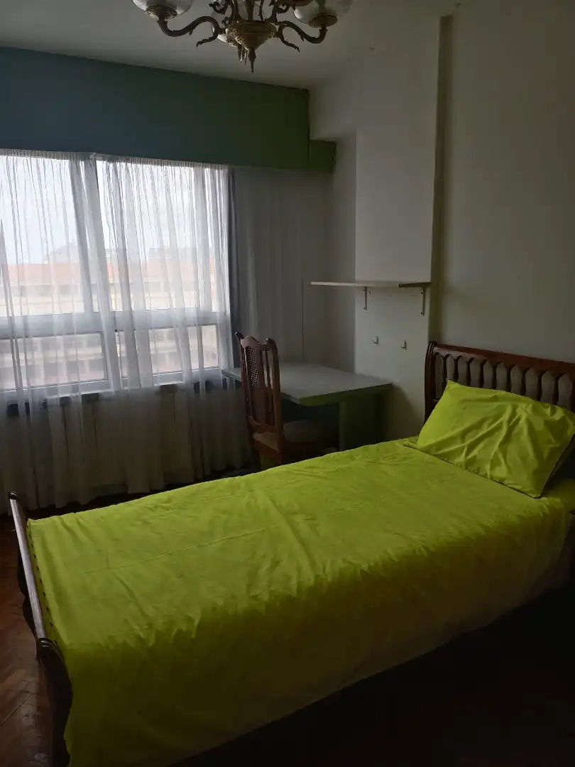 Bedroom of Flat for rent in A Coruña Capital   with Heating, Parquet flooring and Furnished