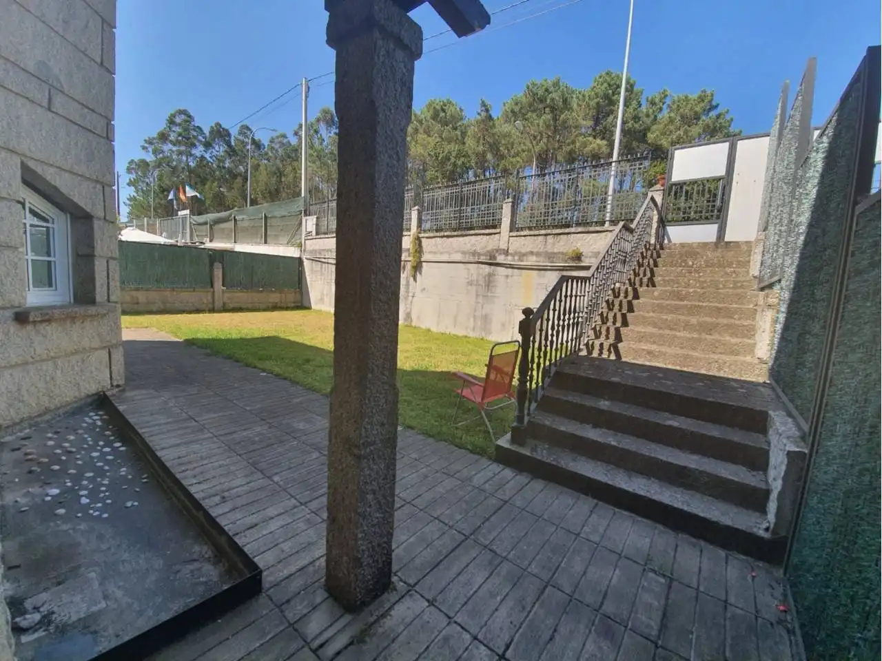 Terrace of Detached homes for rent in Sanxenxo  with Heating, Private garden and Terrace