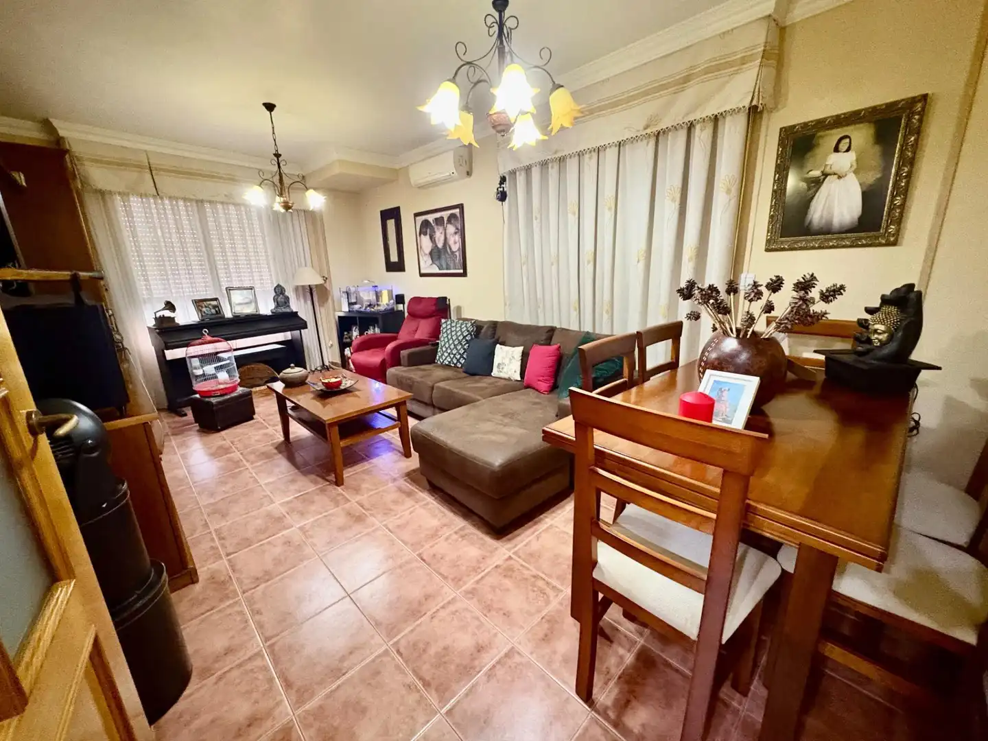 Sala de estar de Ático en venta en Lorca con Aire acondicionado, Terraza y Trastero