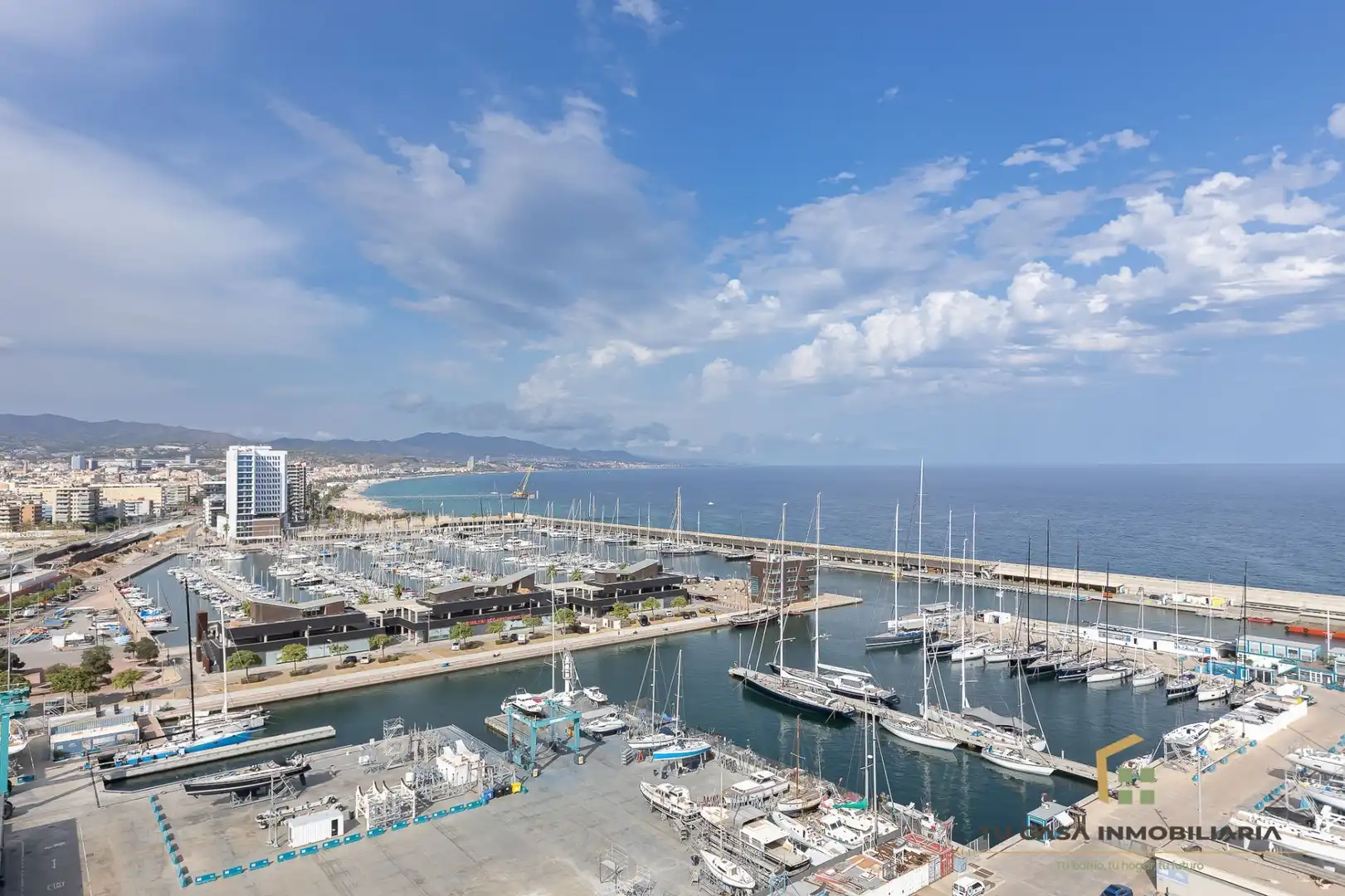 Exterior view of Attic for sale in Badalona  with Air Conditioner, Heating and Terrace