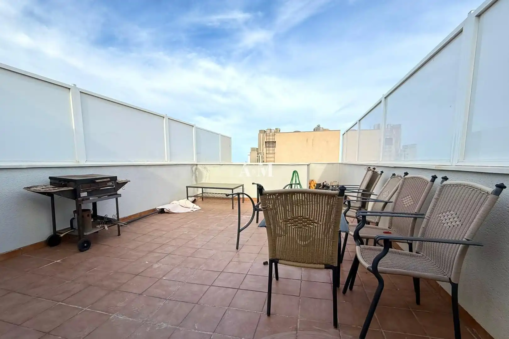 Terrace of Flat for rent in Torrevieja  with Air Conditioner, Heating and Terrace