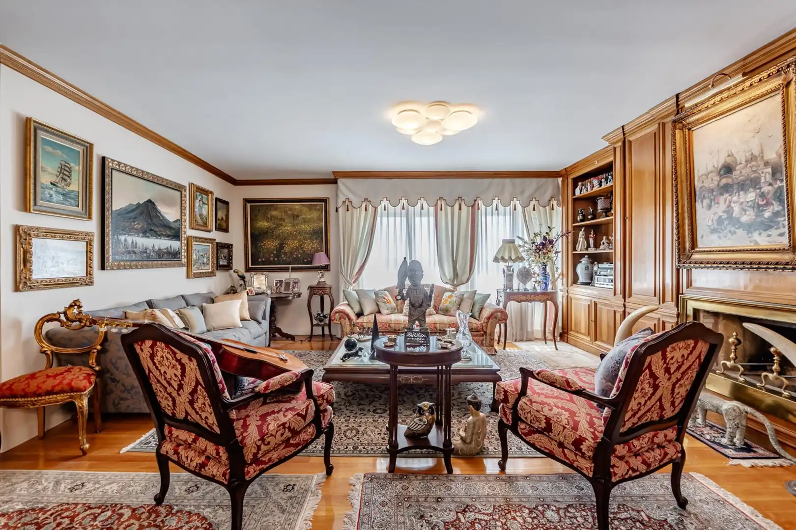 Wohnzimmer von Maisonette zum Verkauf in Majadahonda mit Heizung, Privatgarten und Terrasse