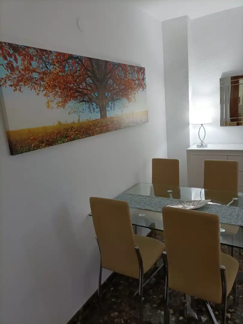 Esszimmer von Wohnung zur Miete in Jaén mit Klimaanlage, Terrasse und Möbliert