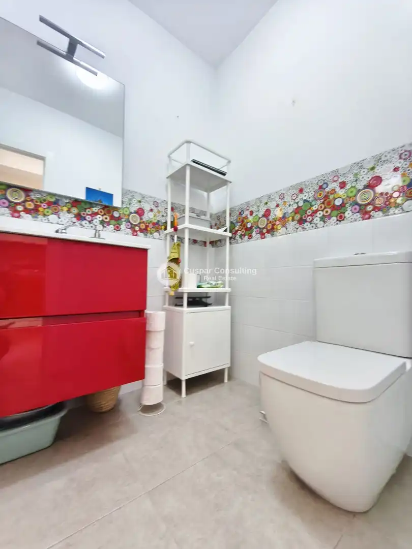 Baño de Casa adosada en venta en San Pedro del Pinatar con Aire acondicionado, Calefacción y Terraza