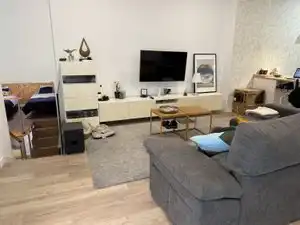 Sala de estar de Piso en venta en Las Palmas de Gran Canaria con Amueblado