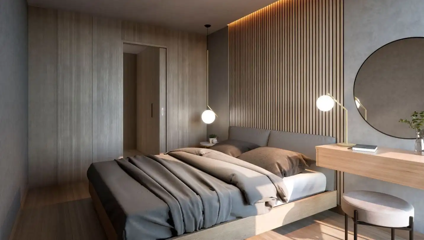 Bedroom of Flat for sale in  Logroño  with Air Conditioner, Heating and Private garden