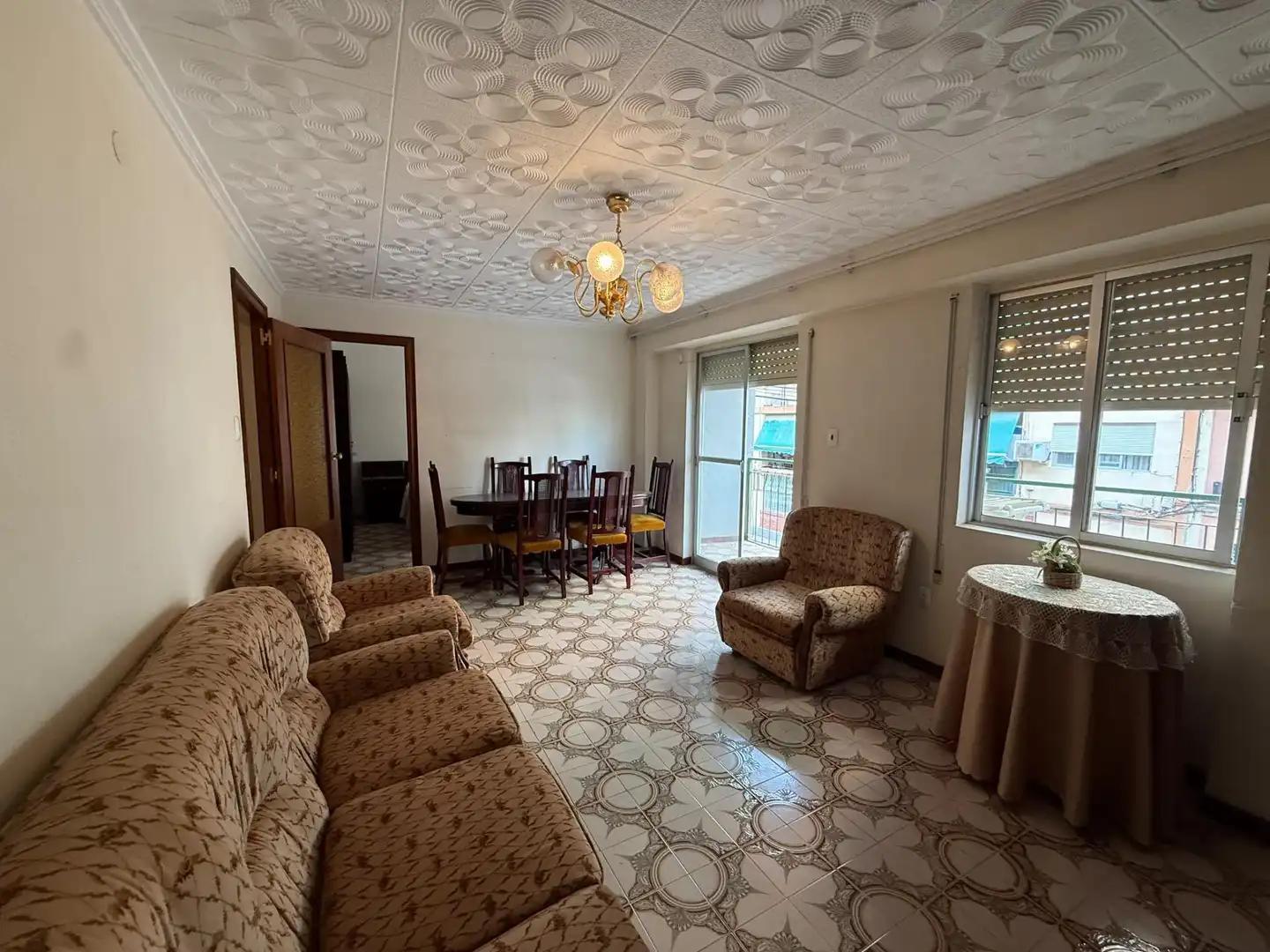 Sala de estar de Piso en venta en Alicante / Alacant con Terraza