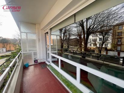 Balcony of Flat for sale in Getxo   with Heating, Terrace and Internet