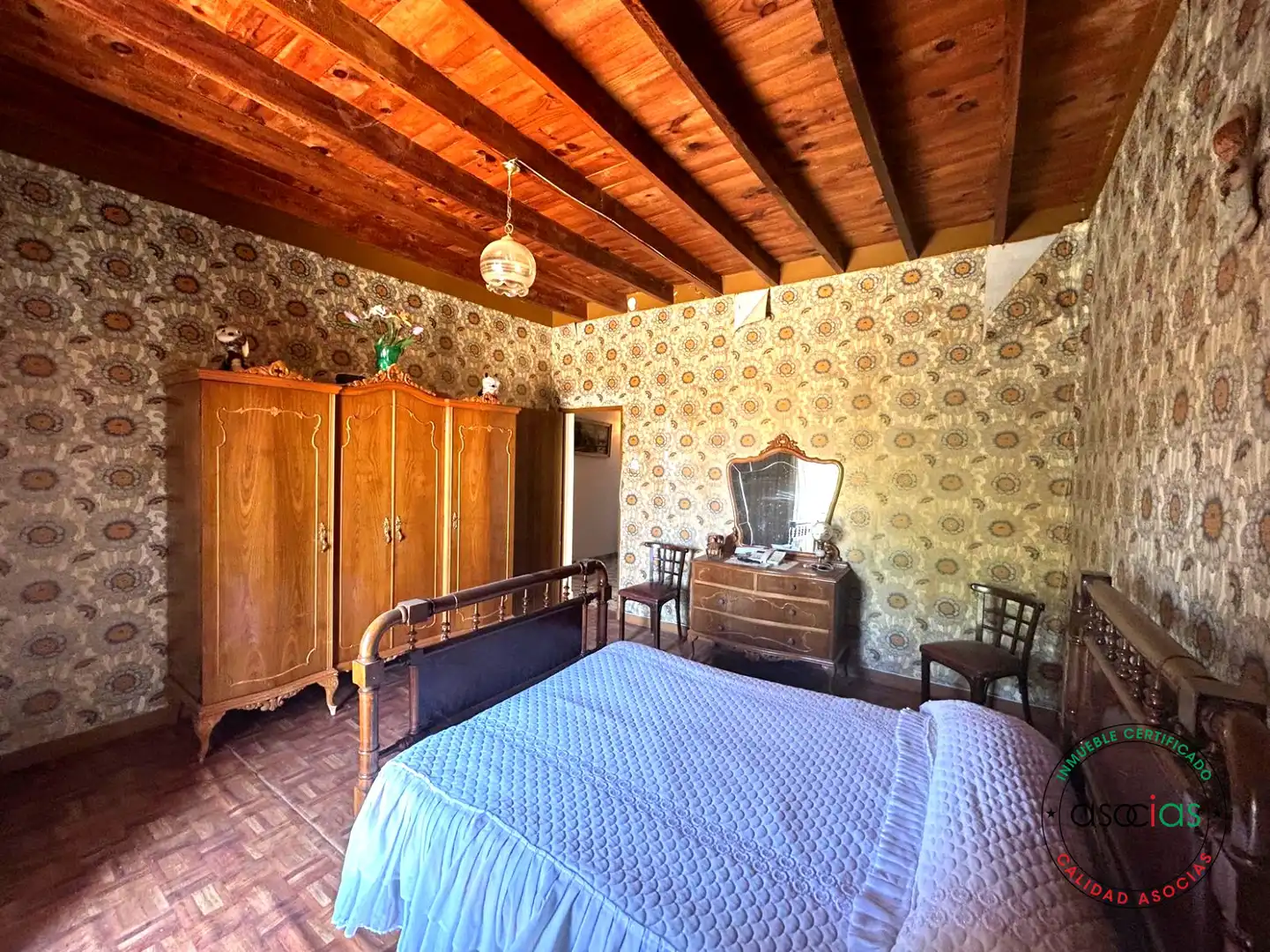 Habitación de Casa o chalet en venta en Santervás de Campos con Jardín privado y Amueblado