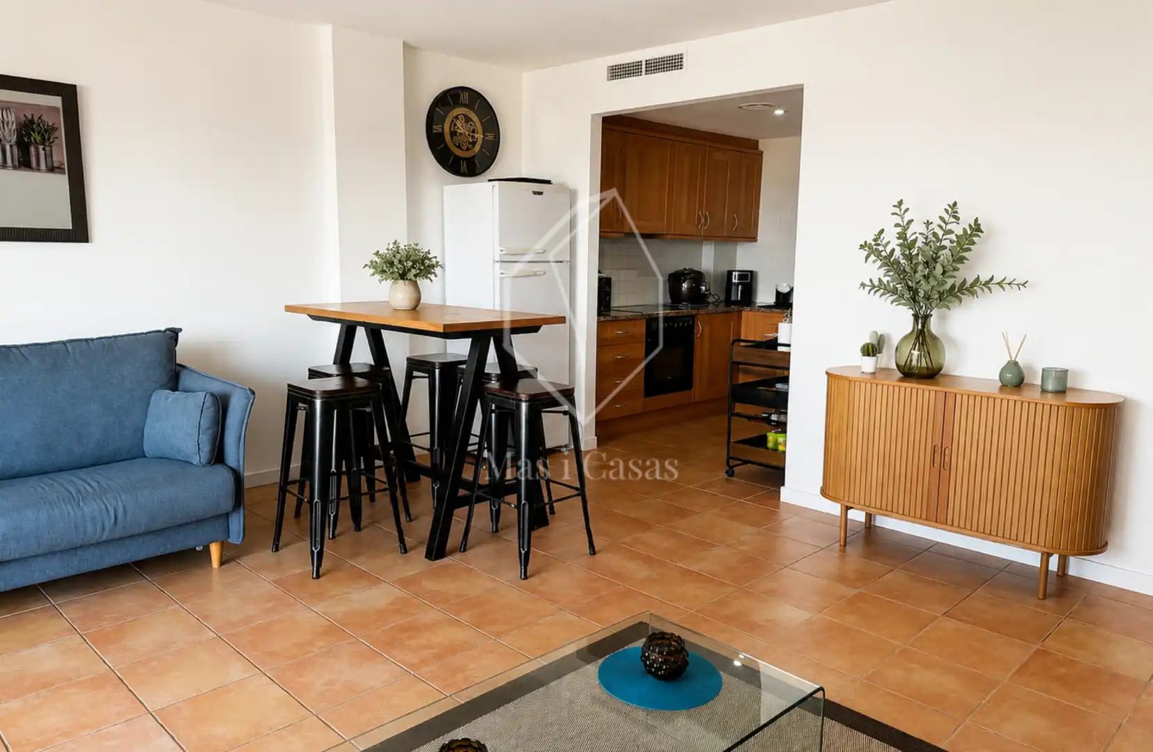 Esszimmer von Wohnungen zum Verkauf in L'Escala mit Klimaanlage, Heizung und Terrasse
