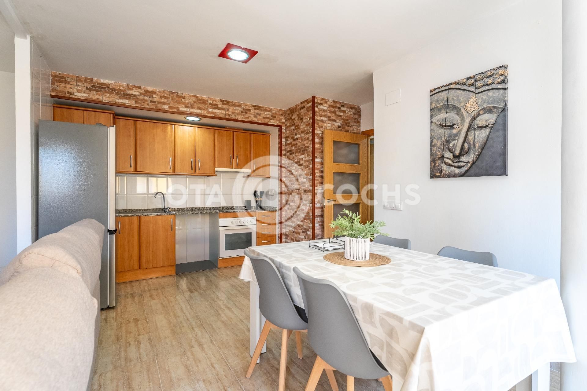 Kitchen of Flat for sale in Montbrió del Camp  with Air Conditioner, Heating and Terrace