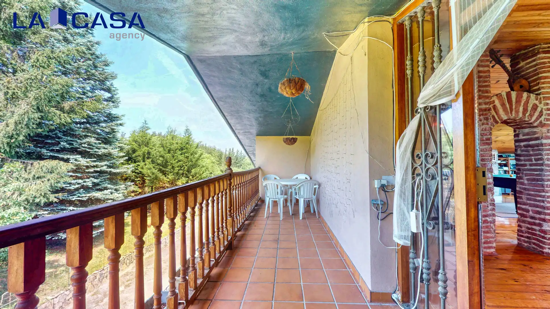 Terraza de Casa o chalet en venta en Urkabustaiz