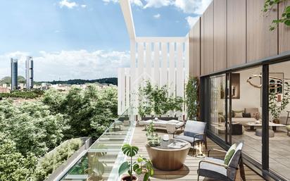 Terrace of Flat for sale in  Madrid Capital  with Air Conditioner, Terrace and Storage room