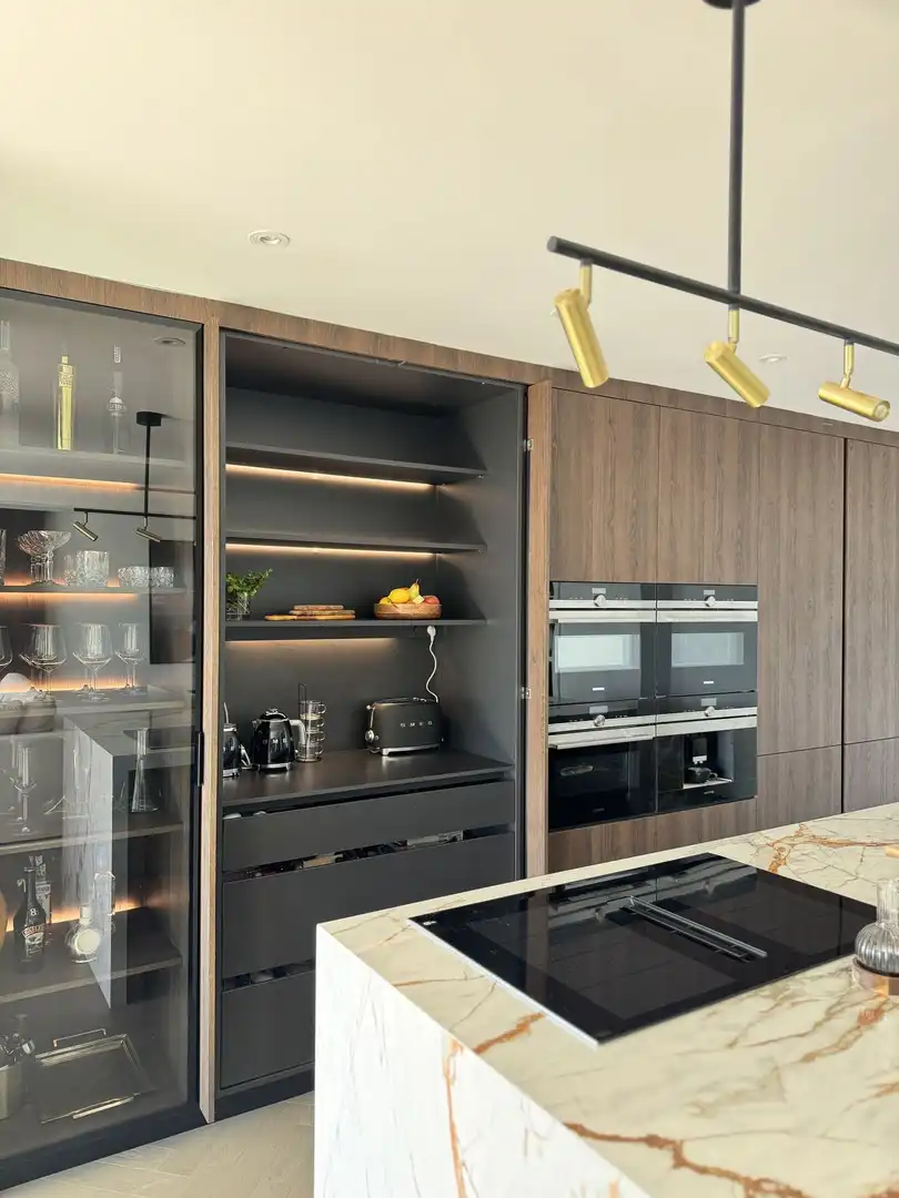 Cocina de Ático de alquiler en Marbella con Aire acondicionado, Terraza y Amueblado