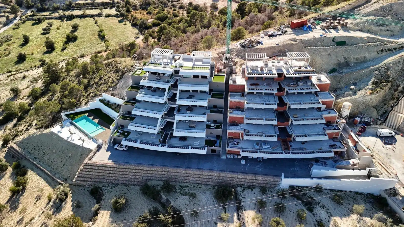 Vista exterior de Apartament en venda en Finestrat amb Aire condicionat, Calefacció i Terrassa