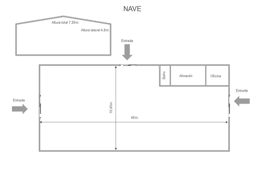 Nave industrial en venta en La Romana